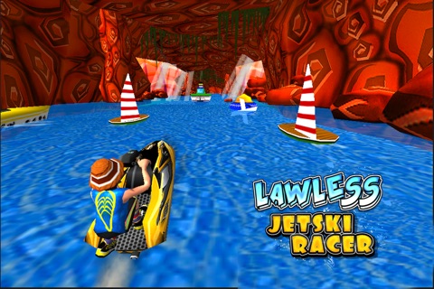 Lawless Jetski Racer (3d Stunt Race Games) screenshot 4