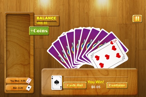Awesome HiLo Casino Club Stars Pro - ultimate card gambling table screenshot 2
