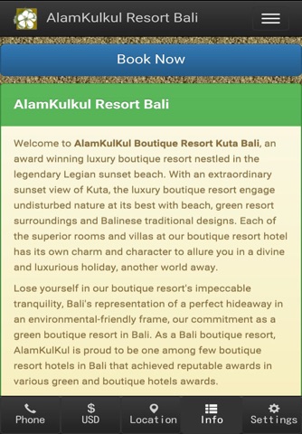 AlamKulkul Boutique Resort Kuta, Bali screenshot 2