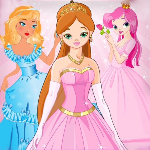 Princess dress up puzzle for girls only - Free Edition iOS App
