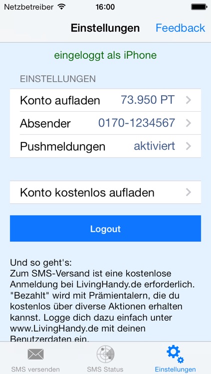 LH Free SMS screenshot-3