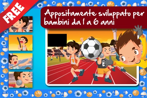 Free Shape Game Sports Cartoon screenshot 2
