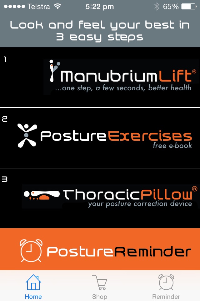 DrPosture® - Your health is in your posture! screenshot 2