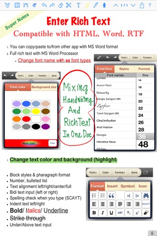 Drawing Notepad (Paint & Pen Pro, Sketchpad, Rich text, Take note & annotate pdf) screenshot 3