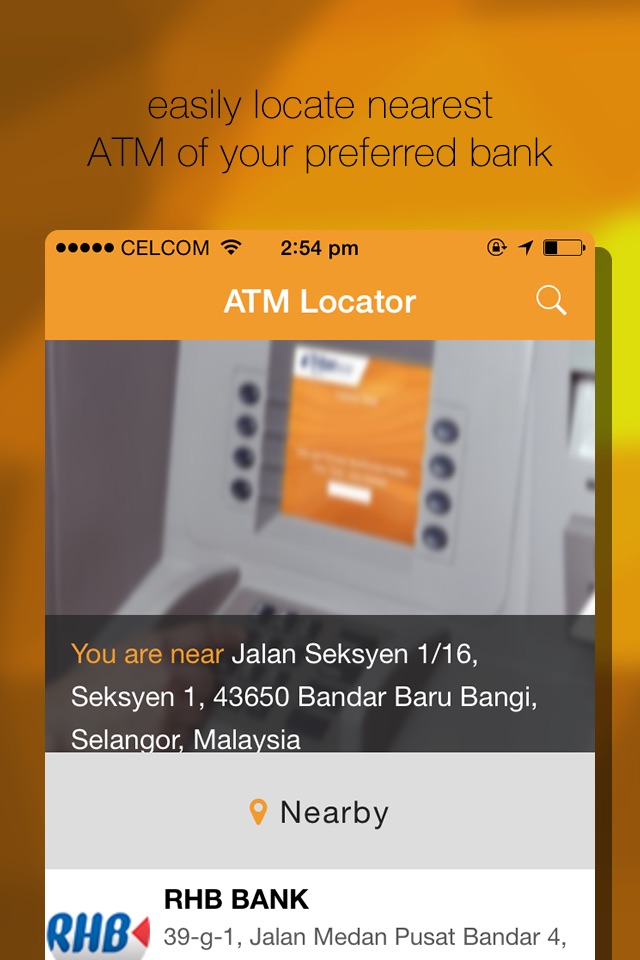 ATM Locator - Find your nearest life saver screenshot 2