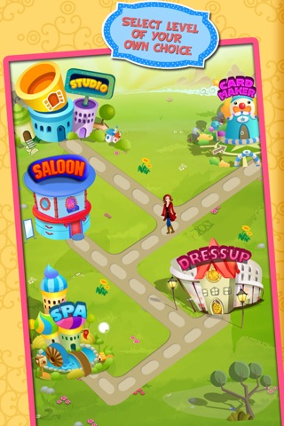 Weekend Fashion Saloon – Girl dress up stylist boutique and star makeover salon game screenshot 2