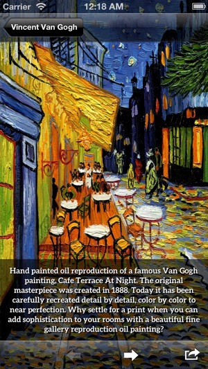 Art Gallery HD - Van Gogh , Monet , Klimt , Renoir(圖5)-速報App