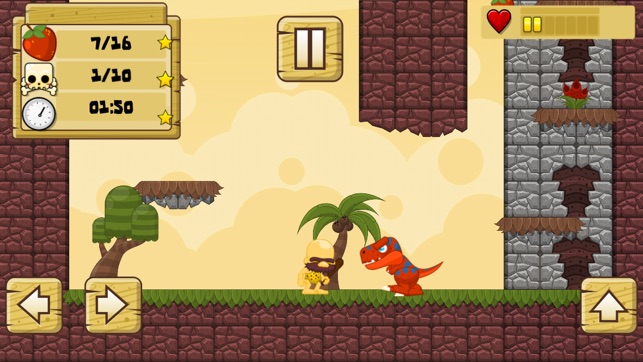 Angry Caveman: Dinosaur Hunter(圖3)-速報App