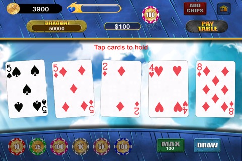 Video Dragon Poker screenshot 3
