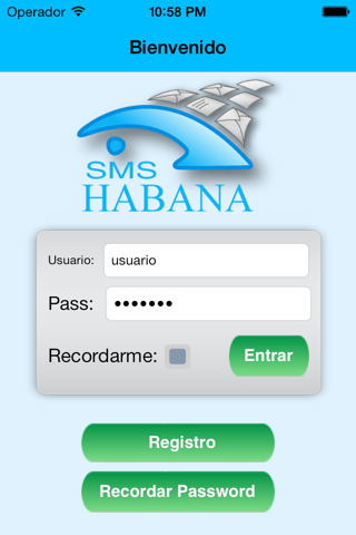 SMS Cuba screenshot 2