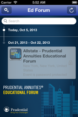Allstate - Prudential Annuities Educational Forum screenshot 2