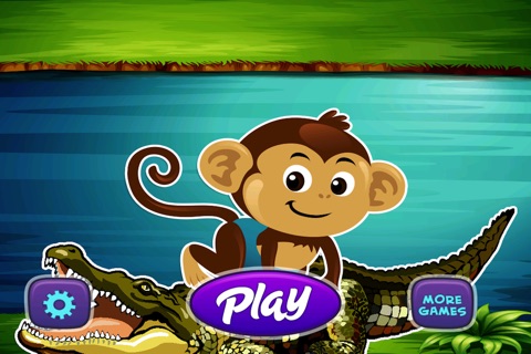 Monkey Survival Jump Saga - A Swamp Gator Escape Adventure screenshot 4