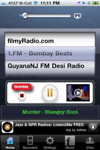 IndianRadios screenshot 2