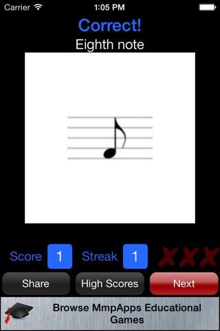 3Strike Musical Notation screenshot 2