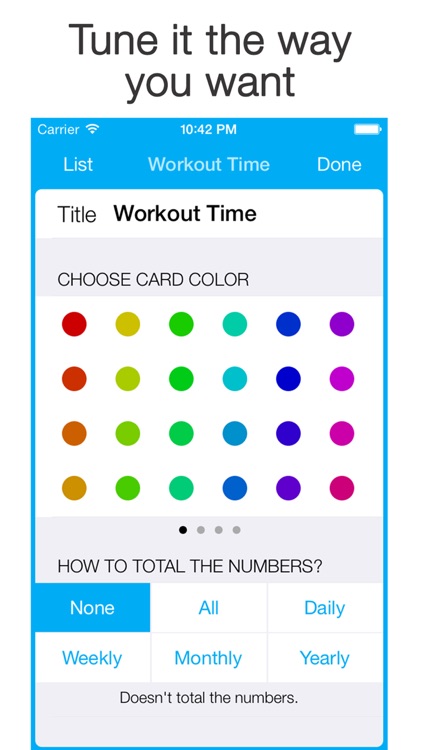 1Number Pro - Multipurpose Tracker, Number Keeper and Your Dashboard screenshot-4