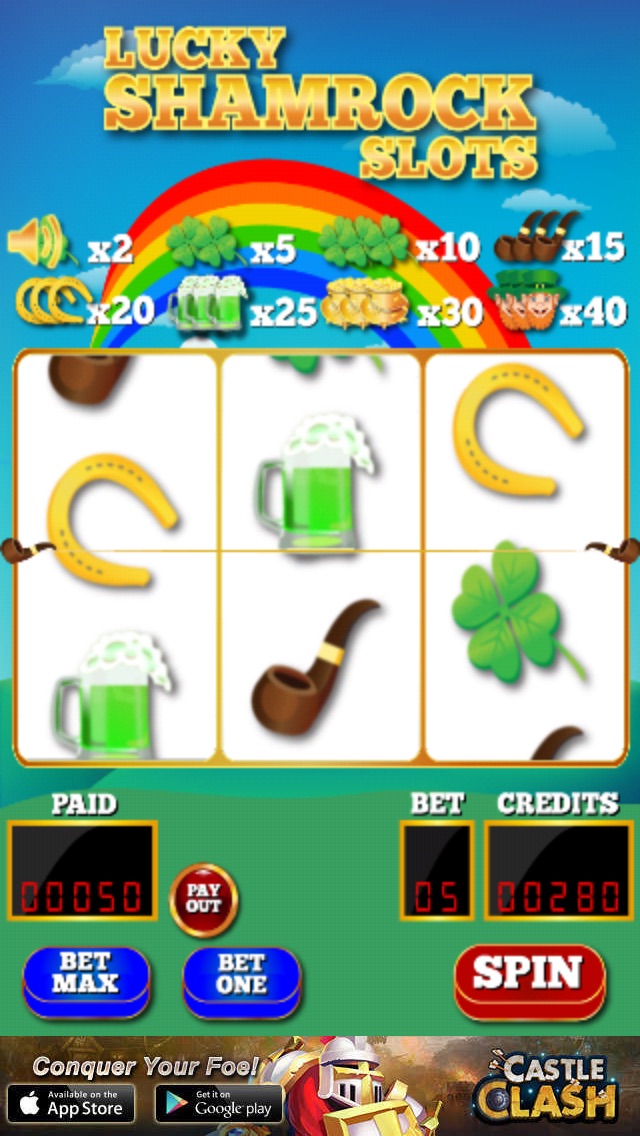 Lucky Shamrock Slots! 1.1 IOS -