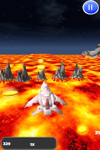 A Spaceship Galaxy: 3D Space Flight Game - FREE Edition screenshot 2