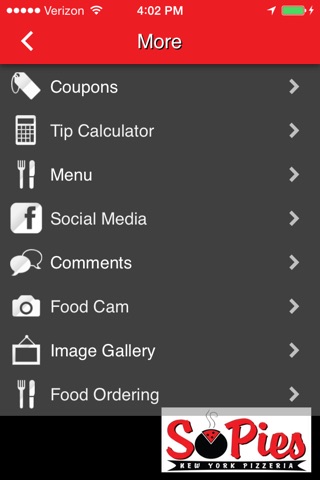So Pies NY Pizzeria screenshot 3