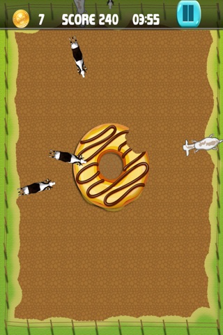 A Crazy Farm Speed Tapping Game LX - Donut Rescue from Sweet-Tooth Animal Rampage screenshot 3