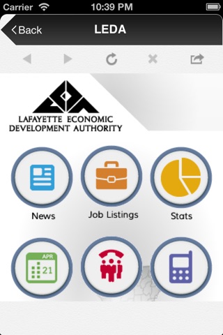 LEDA Mobile Application screenshot 2