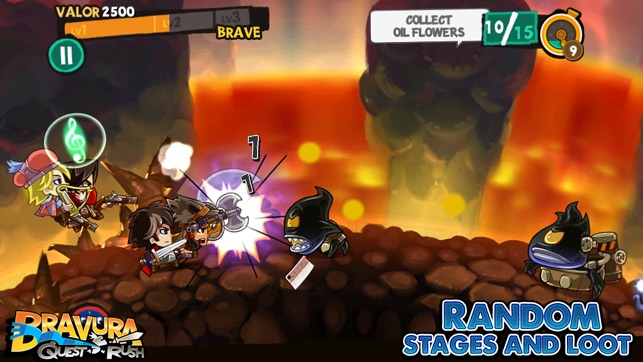 Bravura - Quest Rush Screenshot