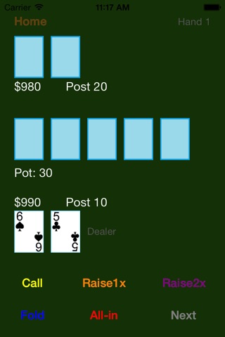 Heads Up Poker New screenshot 3
