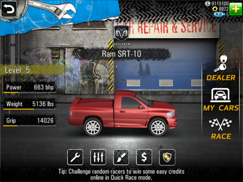 download drag racing 4x4 mod unlimited money