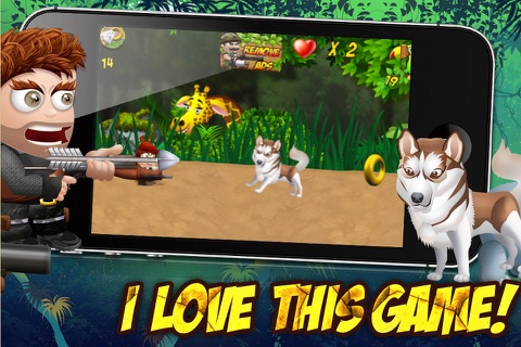 Jungle Hunter Battle of Legends Blitz - Elite Brigade Heat Challenge - Free 3D Hunting Game screenshot 2