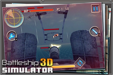 3D Battleship Simulator - Free games screenshot 2