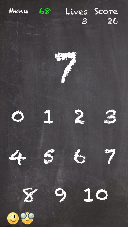 Number Bonds Chalkboard