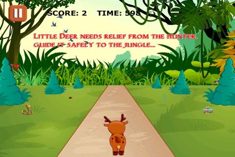 Deer Runner Dash - Fast Animal Escape Survival Game screenshot 2