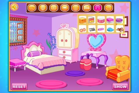 Princess bedroom design screenshot 3