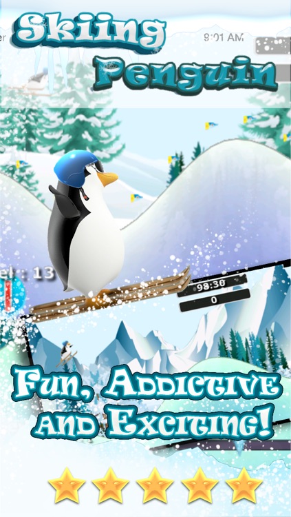 Skiing Penguin Free - The Alpine Ski Adventure