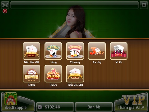 Phom Online HD - Danh bai ta la, bau cua tom ca, chan, to tom, vietnamese poker, thirteen cards, southern poker, ba cay ga screenshot 3