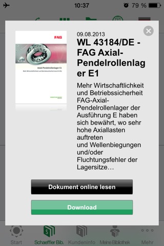 Schaeffler InfoPoint screenshot 4