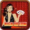 Ace Las Vegas High or Low 777 Gold - Card Game Deluxe