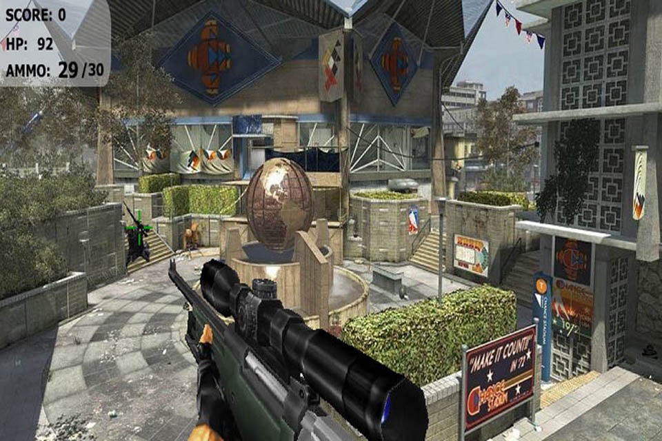 Sniper Hero - Shooting Game screenshot 2
