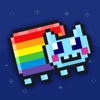 Flap-py Rainbow Cat - Tappy Adventure 8 Bit Pixel Edition