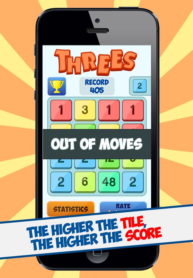 Threes Free screenshot 3