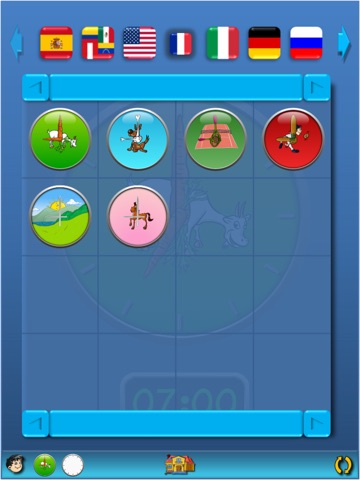 play2learn Multilingual Clock HD screenshot 3