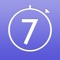 Lucky Seven: 7-Minute Workout  Challenge Musical Interval Timer  with RunKeeper Integration & more
