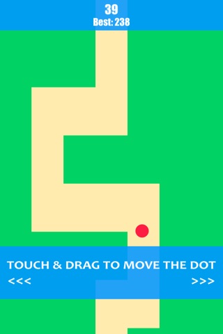 Dot In Line - Stay in the line as far as you can go! screenshot 2
