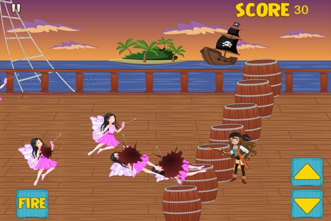 A Criminal Pirate Fairy Shooting Pixie Fairies to Death Pro screenshot 3