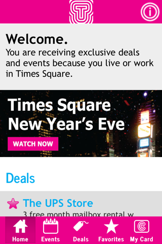 The Times Square Crossroads App screenshot 2