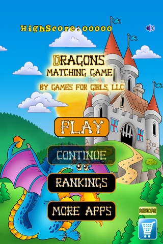 Dragons Matching Game by Games For Girls, LLC screenshot 2