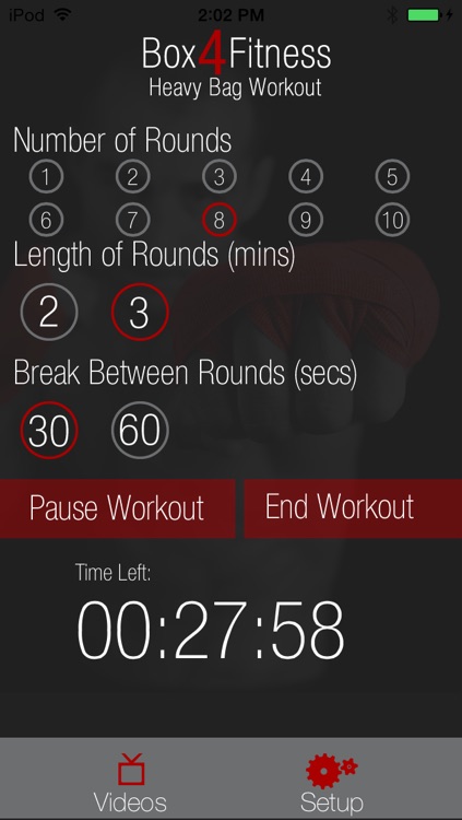 Heavy Bag Workout Box 4 Fitness