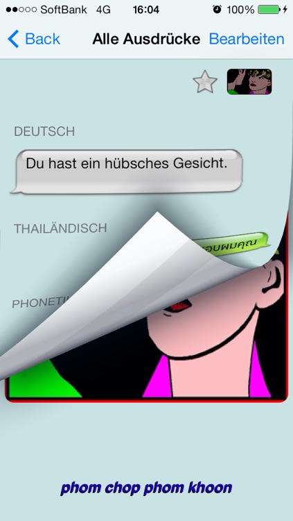 Thailändisch - Talking German to Thai Phrasebook