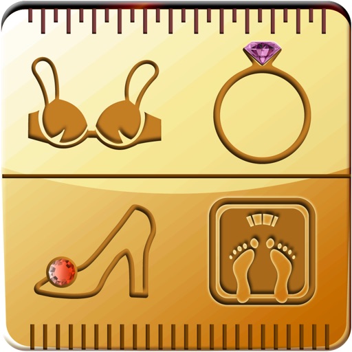 Size Converter™ - for Ring, Shoes and Bra Size