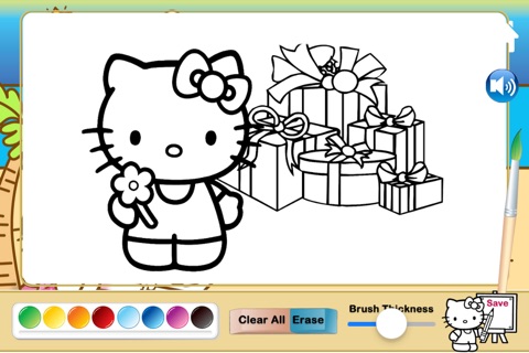 Hello Kitty's Adventures Deluxe - Puzzle Games, Coloring Book, Photo-booth and Cooking Videos screenshot 3