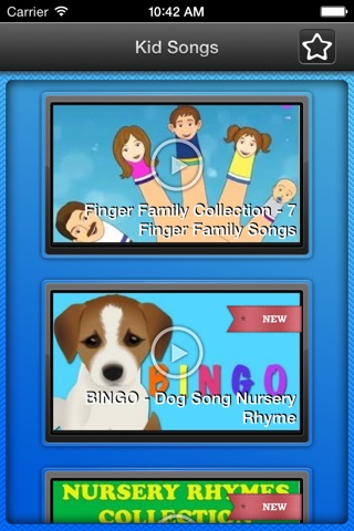 Kids Songs - collection of video that help to learn the alphabet, shapes, colors, numbers, nursery rhymes, fairy tales, lullabies. screenshot 2